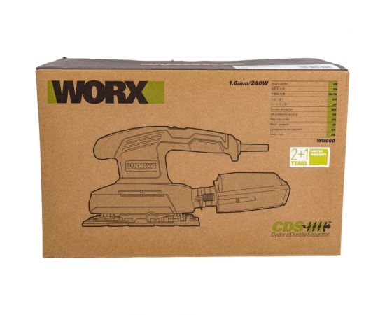 Шлифовальная машина WORX Professional 260 Вт WU660 – изображение 16