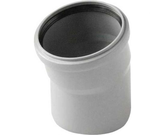 Отвод VALFEX 15 градусов, 110 мм, внутренняя канализация 20112110 – изображение 2