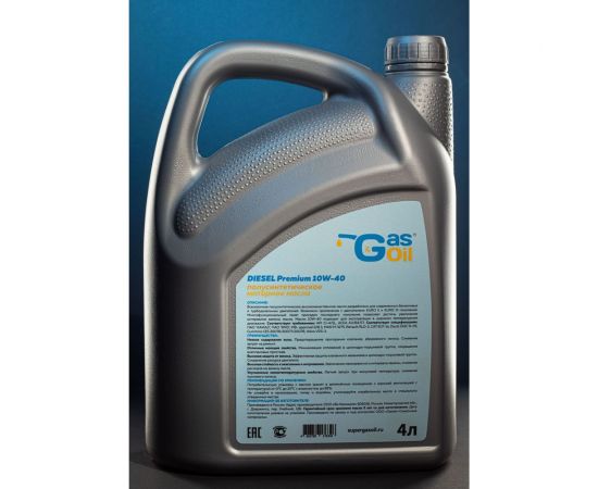 Моторное масло Gas&Oil 10W-40 Diesel Premium 4603789176346 – изображение 2