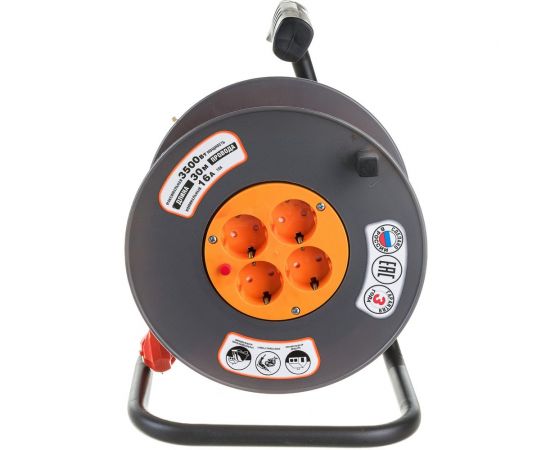 Силовой удлинитель UNIVersal ВЕМ-250 термо ПВС 3*1,5 30м 9634157 – изображение 2