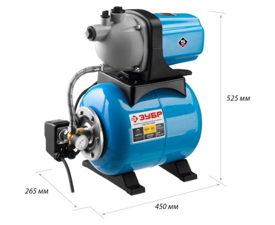 Насосная станция ЗУБР МАСТЕР НАС-М3-1200 – изображение 2