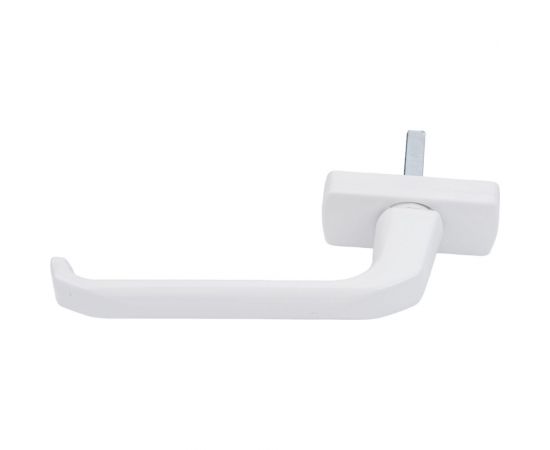 Оконная ручка для ПВХ СКОБЯНОЙ металл, бел., Хедер 009341 – изображение 2