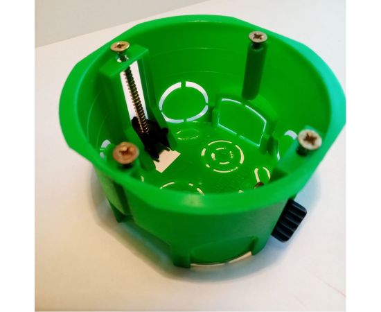 Установочная коробка ""Полимер-Фарм"" 68x45 мм, с лапками 4687202467044 – изображение 2