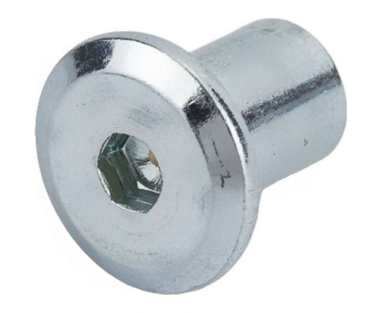 Гайка Эриксона с плоской головкой DINFIX М6, 100 шт. 00-00003063 – изображение 3