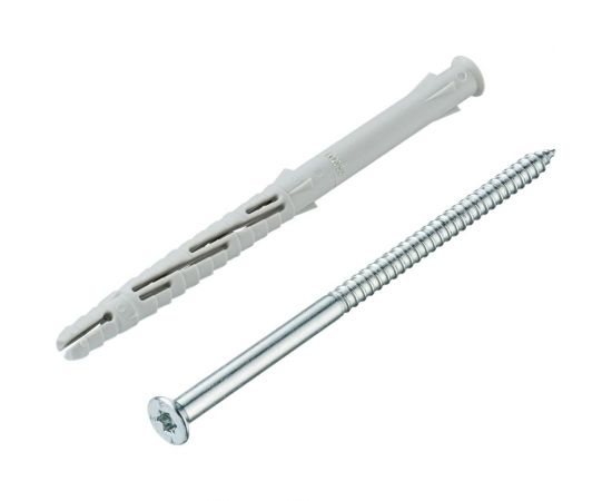 Фасадный дюбель с шурупом Tecfi потайная головка, шлиц TORX 8x120 4 шт 147667 – изображение 3