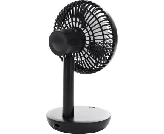 Настольный вентилятор DUX 4 скорости, питание USB, черный 60-0215 – изображение 3