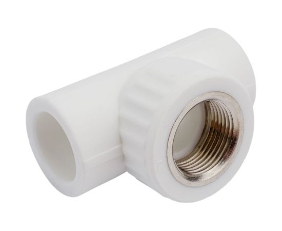 Комбинированный тройник VALFEX PP-R белый, 25х3/4 дюйма ВР 10127025 127-0518 – изображение 3