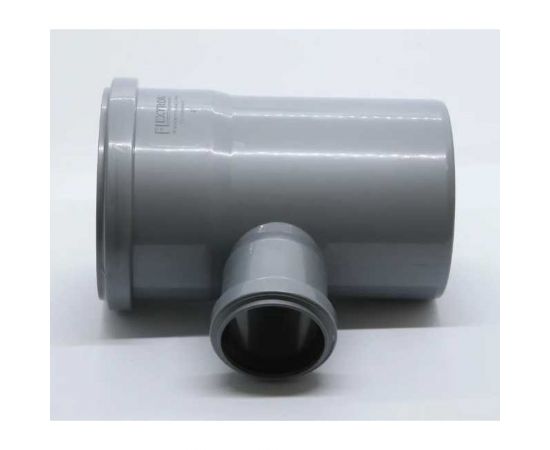 Тройник Flextron D 110 мм на D 50 мм 87,5 градусов, для внутренней канализации 140061 – изображение 3