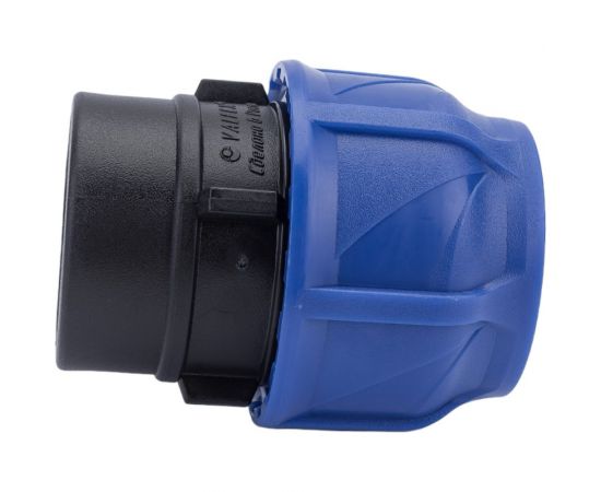 Компрессионная соединительная муфта VALFEX ПНД, с внутренней резьбой, 40x1 1/4"" 121001240114 – изображение 3