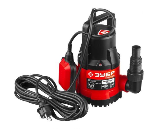 Дренажный насос для чистой воды Зубр МАСТЕР М1 НПЧ-М1-400 – изображение 3