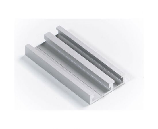 Профиль-шина комбинированная PR TR046/1SM 46 мм, 0.8 м, 0.555 кг, анодирование, серебро матовое GlobalTOOLS GT-006-112-0001 – изображение 4