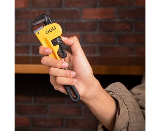 Трубный ключ DELI DL2508 200мм 98299 – изображение 5