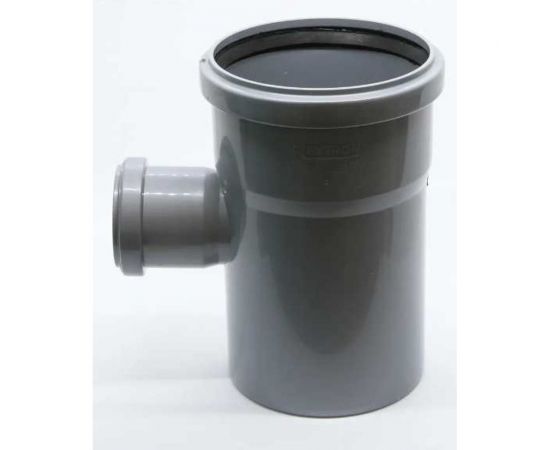 Тройник Flextron D 110 мм на D 50 мм 87,5 градусов, для внутренней канализации 140061 – изображение 7