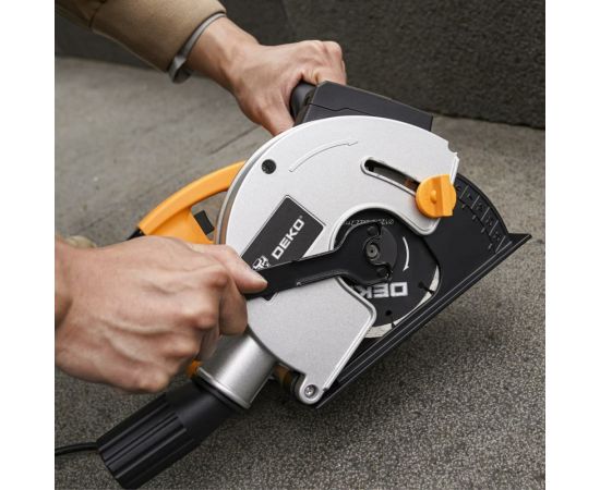 Штроборез DEKO DKWC1800, 125 мм, 1800 Вт, лазерный указатель 063-4241 – изображение 8