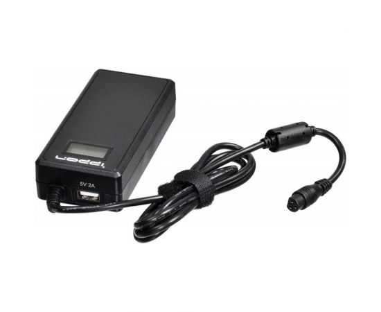 Блок питания IPPON D90U автоматический, 90W, 15V-19.5V, 8-connectors, 4.5A, 1xUSB 2.1A, от бытовой электророзетки, 1 штука в упаковке 654527 