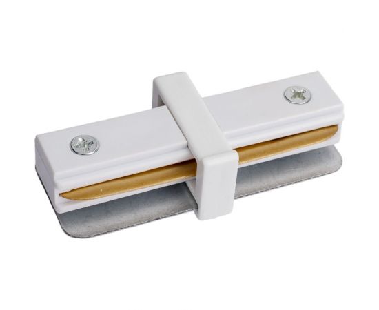 Прямой коннектор ЭРА TR1PAICWH для однофазного шинопровода белый Б0054463 