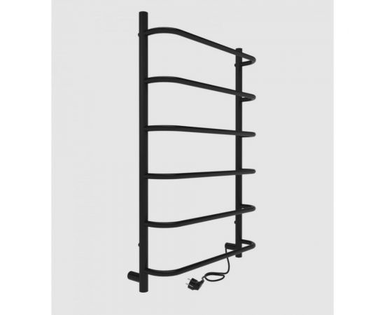 Полотенцесушитель INDIGO Embrace без полки (electro) 80/50 скрытый монтаж, универсальное подключение R/L LCEE80-50BRR 