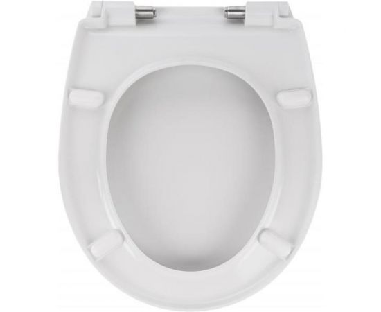 Сиденье дюропласт BERGES Real SO крепление микролифт быстросъемное, металл 011503 