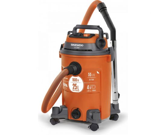 Строительный пылесос Daewoo DAVC 2516S 