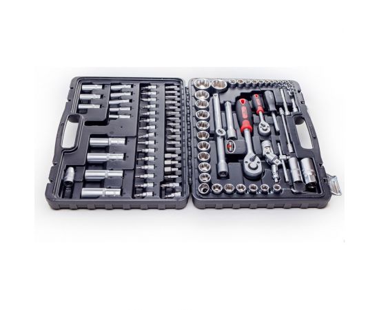 Набор инструмента СЕРВИС КЛЮЧ 94 предмета, 6 граней 11094 