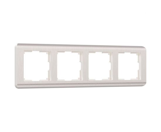 Рамка на 4 поста WERKEL W0042113 Stream перламутровый a051279 