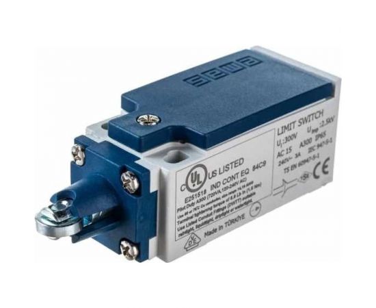 Концевой выключатель Emas в металлическом корпусе, 240В , 3А. L52K13MUM331 – изображение 2