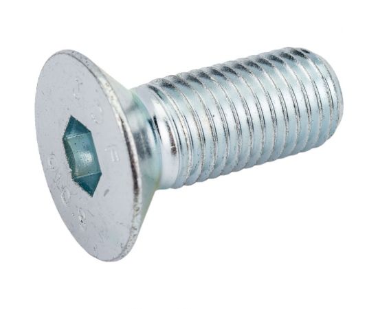 Винт ZAMETAL М16x40, пр. 10.9, с пот. гол., в/ш, DIN 7991, оц., уп. 50 шт. ZA521347 – изображение 2