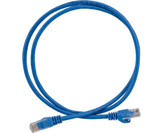 Коммутационный шнур патч-корд IEK ITK кат.5Е UTP, 1м, синий PC03-C5EU-1M – изображение 2