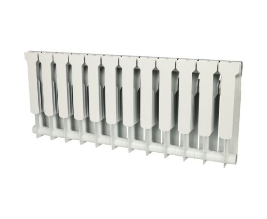 Биметаллический радиатор ROMMER Profi BM 350 BI350-80-80-130 12 секций RAL9016 86633 – изображение 2