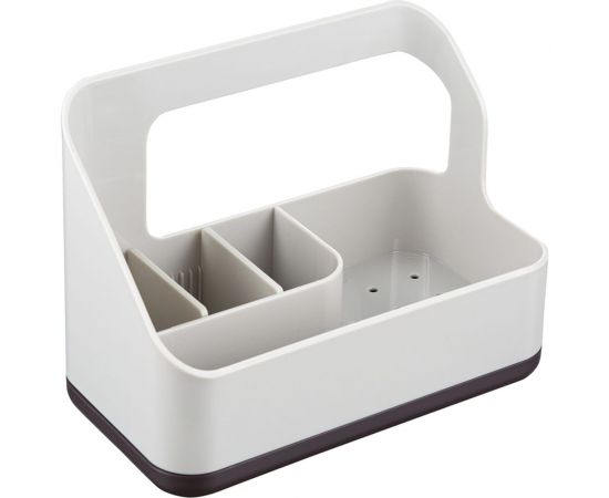 Органайзер для раковины Smart Solutions Ronja 19x10.5x14.6 см, светло-серый SS-SO-PPABS-GR-19 – изображение 2