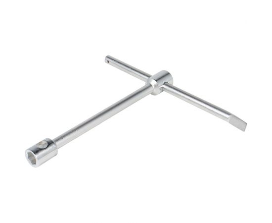 Баллонный торцевой кованый ключ Airline 24х27х400 мм, с воротком ATAB012 – изображение 2