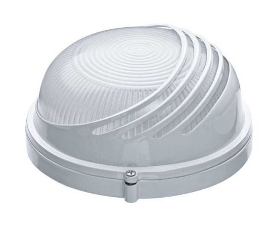 Влагозащищенный светильник Navigator 94 817 NBL-R3-60-E27/WH НПБ 1307 белый круг с ресничками 60Вт IP54 94817 – изображение 2