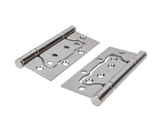 Петля без врезки Вантаж мат. никель, 2 шт. 2BB-SN – изображение 2