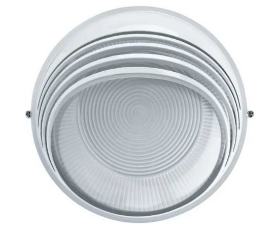 Влагозащищенный светильник Navigator 94 817 NBL-R3-60-E27/WH НПБ 1307 белый круг с ресничками 60Вт IP54 94817 – изображение 3