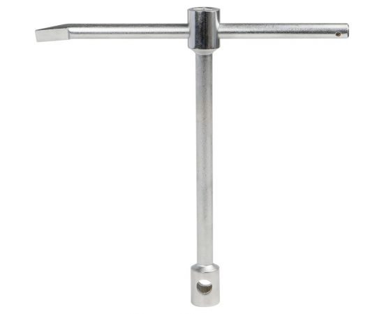 Баллонный торцевой кованый ключ Airline 24х27х400 мм, с воротком ATAB012 – изображение 3