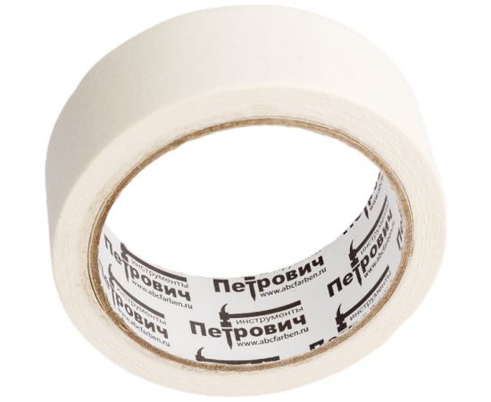 Малярная креповая лента Петрович размер 36 мм х 25 м П070-3625 4100003121 – изображение 3