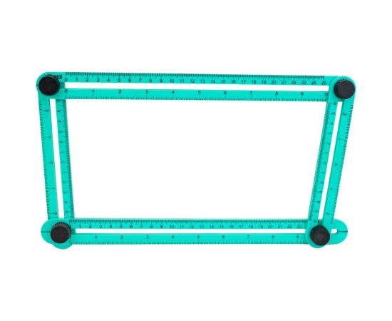 Многофункциональная копировальная пластиковая линейка 4 части Sturm 2040-02-4 – изображение 4