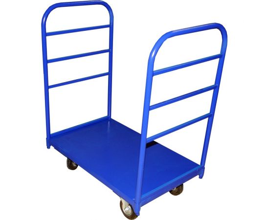 Платформенная тележка с двумя ручками RUSKLAD ТЯ 5, 700x1200 мм, d160 мм ТЯ 5 160 – изображение 4