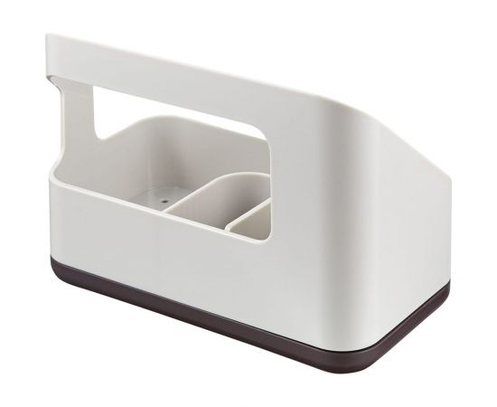 Органайзер для раковины Smart Solutions Ronja 19x10.5x14.6 см, светло-серый SS-SO-PPABS-GR-19 – изображение 4