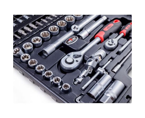 Набор инструмента СЕРВИС КЛЮЧ 94 предмета, 6 граней 11094 – изображение 4