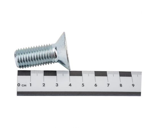 Винт ZAMETAL М16x40, пр. 10.9, с пот. гол., в/ш, DIN 7991, оц., уп. 50 шт. ZA521347 – изображение 4