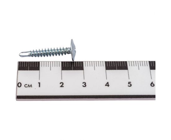 Саморезы Стройбат для тонких пластин с буром оцинкованные 4.2x25 мм 200 шт. 005121 – изображение 4