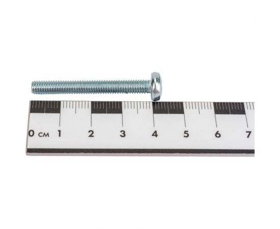 Винт Невский Крепеж DIN 7985, с полукруглой головкой, оцинк., М5x40 10 шт. 802783 – изображение 4