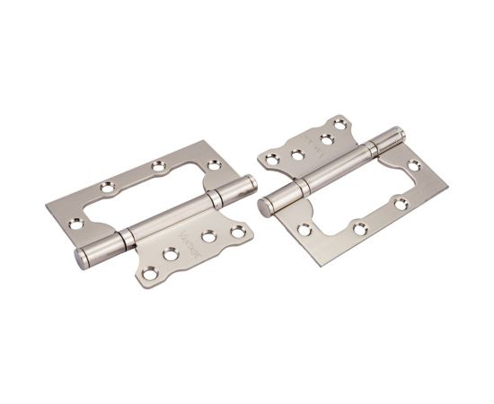 Петля без врезки Вантаж мат. никель, 2 шт. 2BB-SN – изображение 5