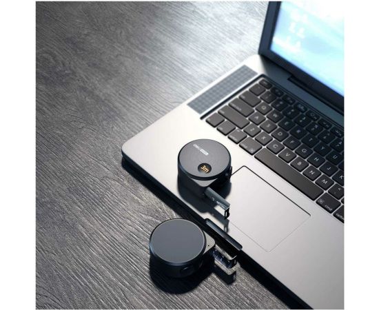 Рулетка DELI Home Series Black HT8316 3 м, 16 мм, эксклюзивный дизайн, корпус высококачественный Софт-тач пластик 104618 – изображение 7