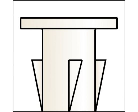 Фасадный дюбель с шурупом Tecfi шлиц TORX, прессшайба 10x140 25 шт 147651 – изображение 10
