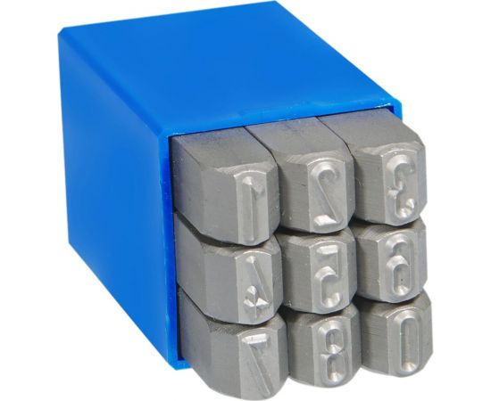 Набор цифровых клейм MASUS 15 мм 10647 