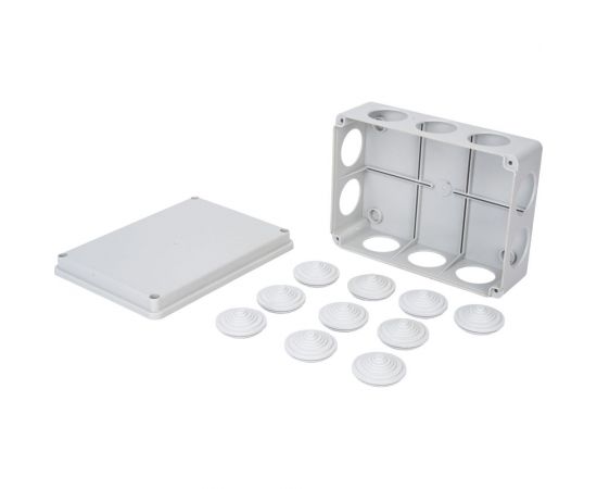 Распределительная коробка GREENEL наружного монтажа 190х140х70мм IP55 GE41244 