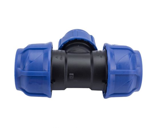 Компрессионный переходной тройник VALFEX ПНД, 50-40-50 1210012504050 