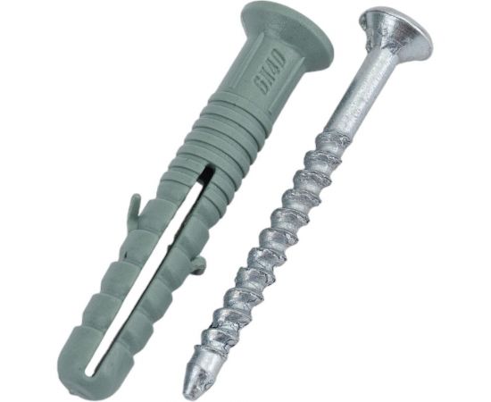 Дюбель-гвоздь с потайным бортиком BEFAST 6x40 1000 шт. KSML060401000S 